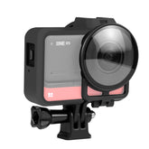 Estuche de plástico PULUZ con protector de lente para Insta360 One RS 360 Edition, para estuche de marco con protector de lente para Insta360 One RS 360 Edition